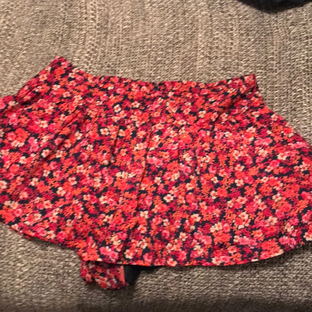 Express Flowered Skort 